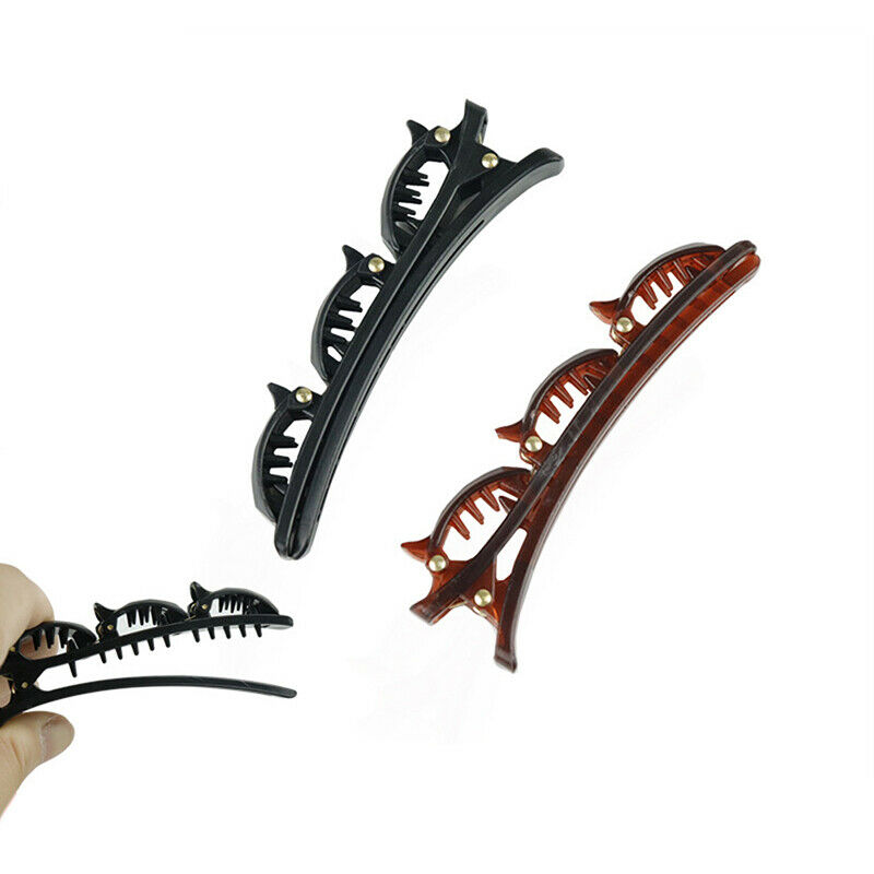 2pcs Double Bangs Hairpin Hair Clips Barrette Comb Sweet Hairstyle Access.l8