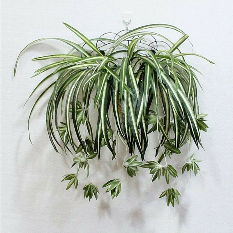 Artificial Silk Plant Hanging Office Home Garden Chlorophytum Comosum Greenery