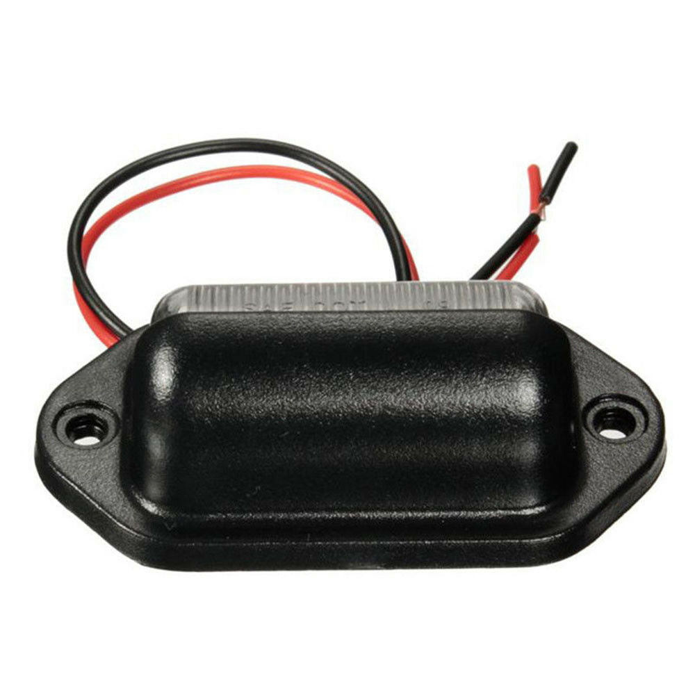 2Pcs 6-SMD LED License Plate Tag Light Lamps Universal For Truck SUV Trailer Van