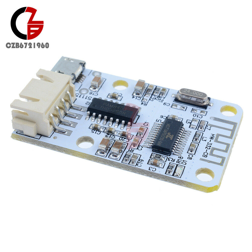 5V 3W+3W 2X3W Bluetooth Audio Receiver Digital Amplifier Board Module