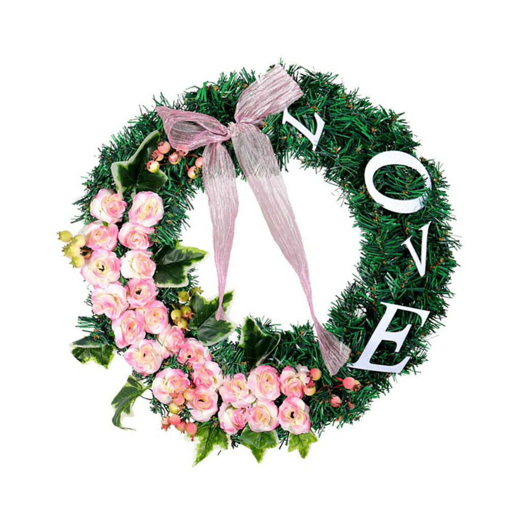 Love Letter Wreath Rustic Handmade Wreath Express Love to Family and Friends