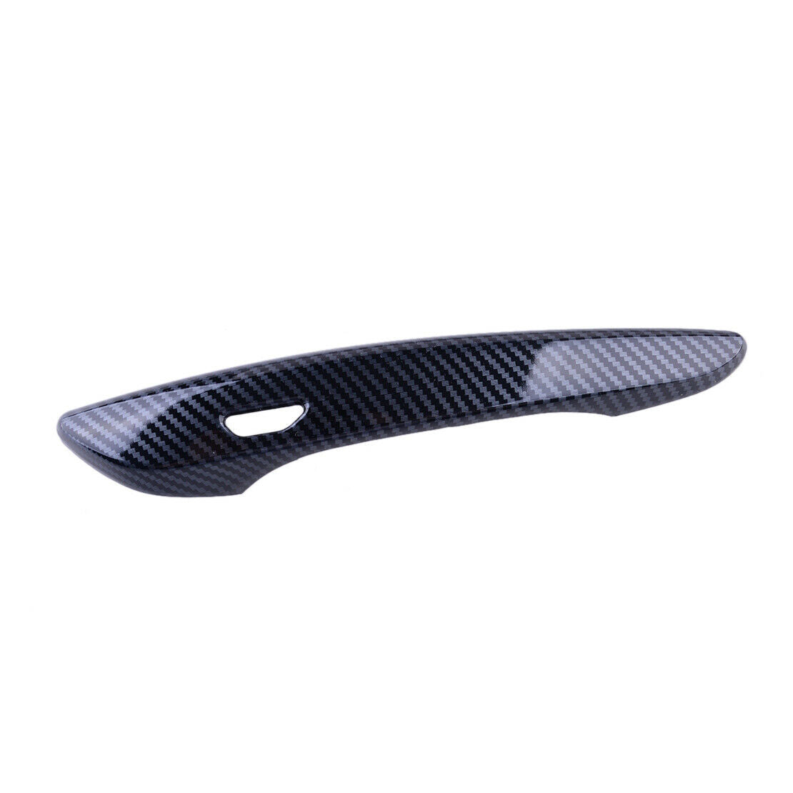 4pcs Carbon Fiber ABS Exterior Door Handle Cover Fit For Mazda 3 Sedan 2019-2021