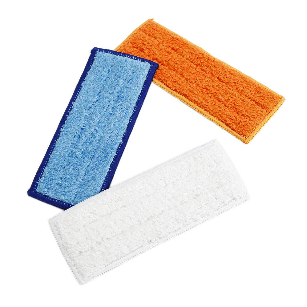 For iRobot Braava Jet 240/241 3 Pcs Mopping Pads Reusable Damp & Dry Mop New