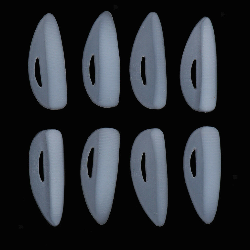 8Pcs 4 Sizes Lash Silicone Pads Eyelash Extension Lifting Perming Curling