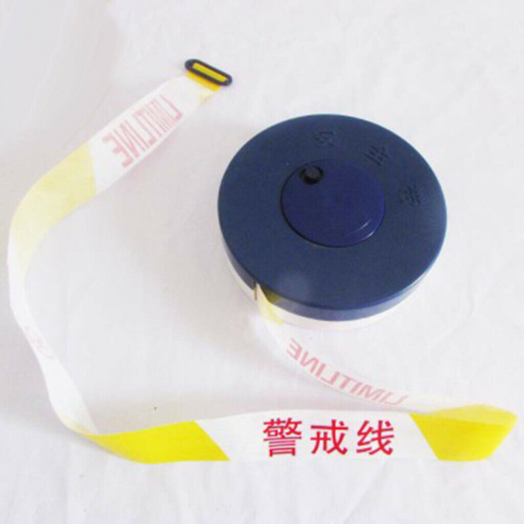 100m x Reusable Barricade Tape Police Yellow Caution Line Security Safety
