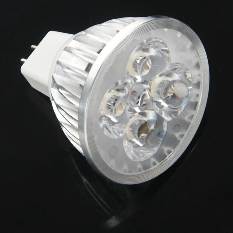 4W Dimmable MR16 LED Bulb/3200K Warm White LED Spotlight/50 Watt Equivalent BiI9