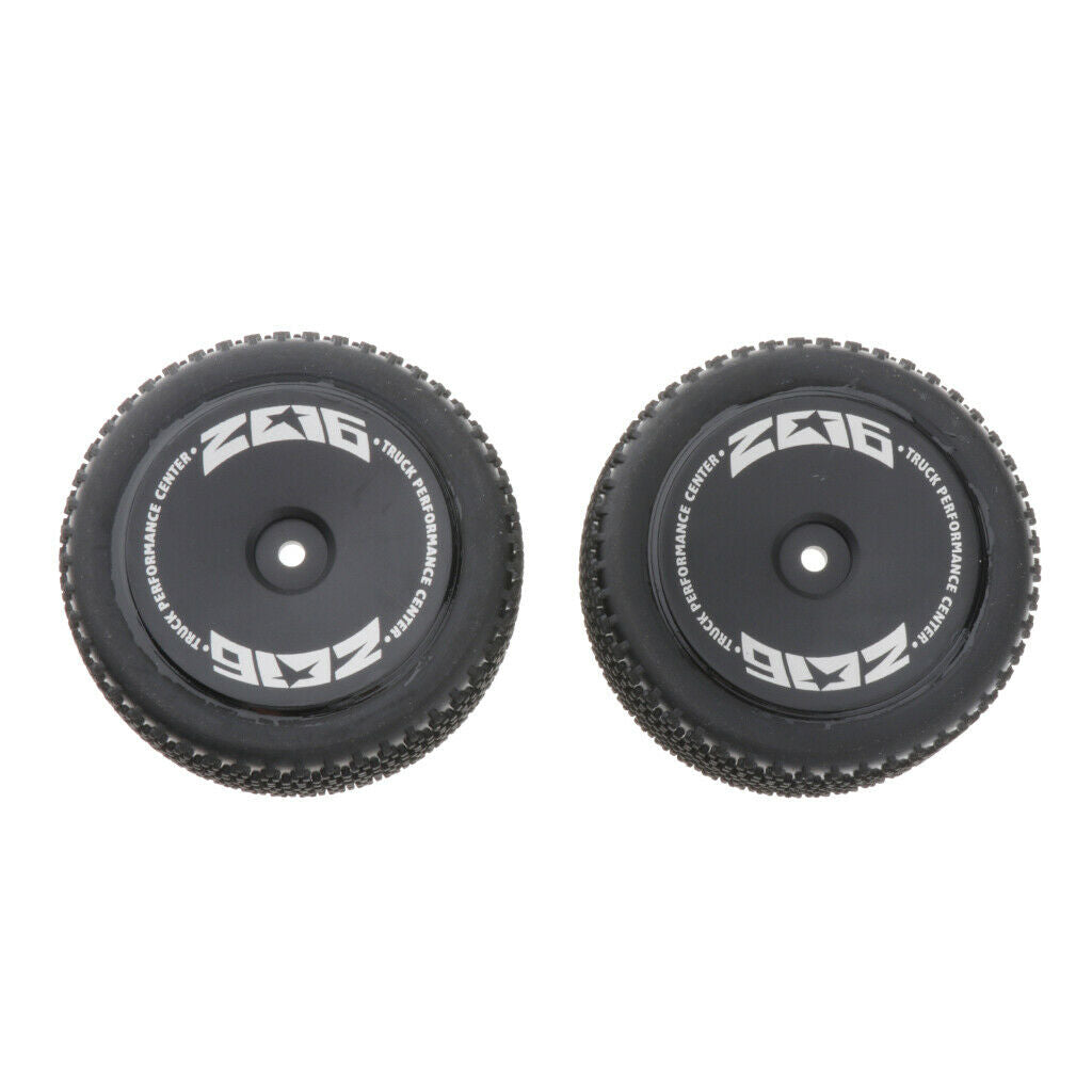 1/set RC Car Front Tyres Set for 1/14 WLTOYS 144001 RC Car Buggy Replacement