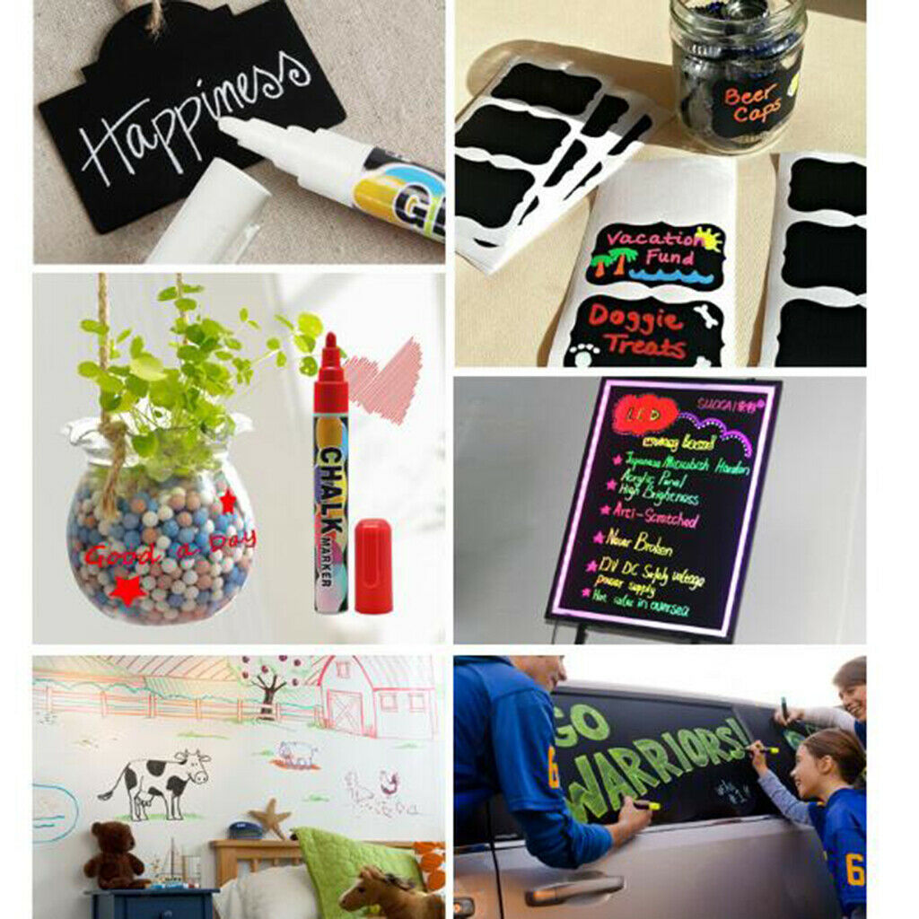 8 pcs acrylic pens marker pens, acrylic paints waterproof markers for DIY photo