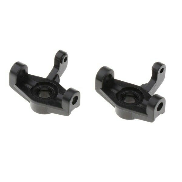 2X(4Pcs 1/14 RC Car Plastic Front Hub Cer Upgrade Parts for WLtoys 144001 D1R8)