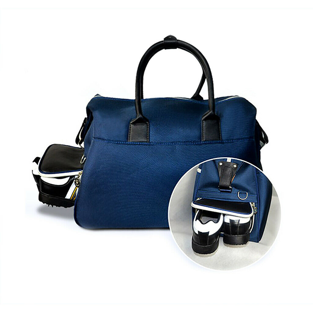 Nylon Golf Boston Bag & Pouch Duffle Travel Gym Luggage Holdall Bag Handbag