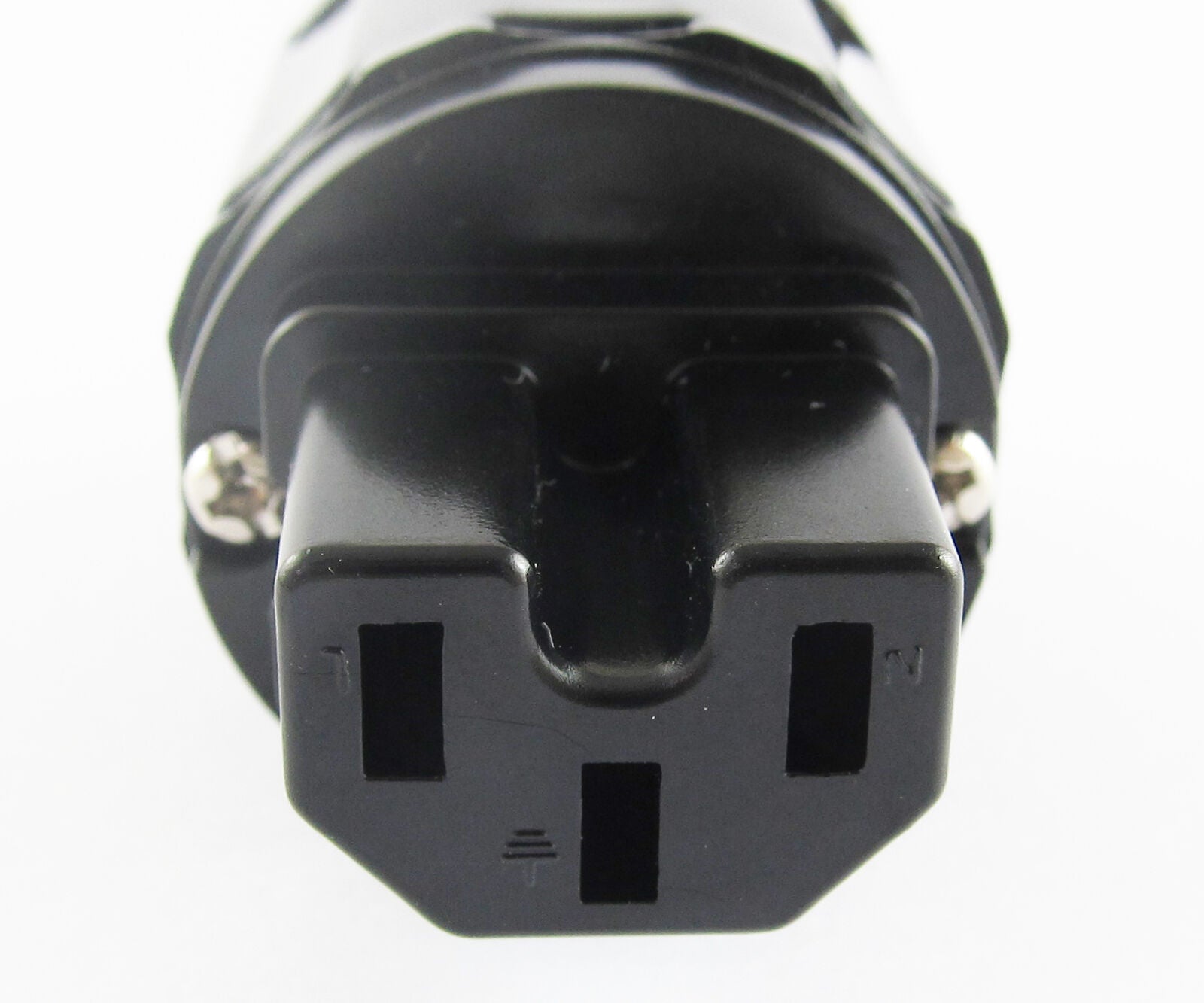 5x High Quality Pure Copper C-029 US Power Female IEC Connector for Audio Black