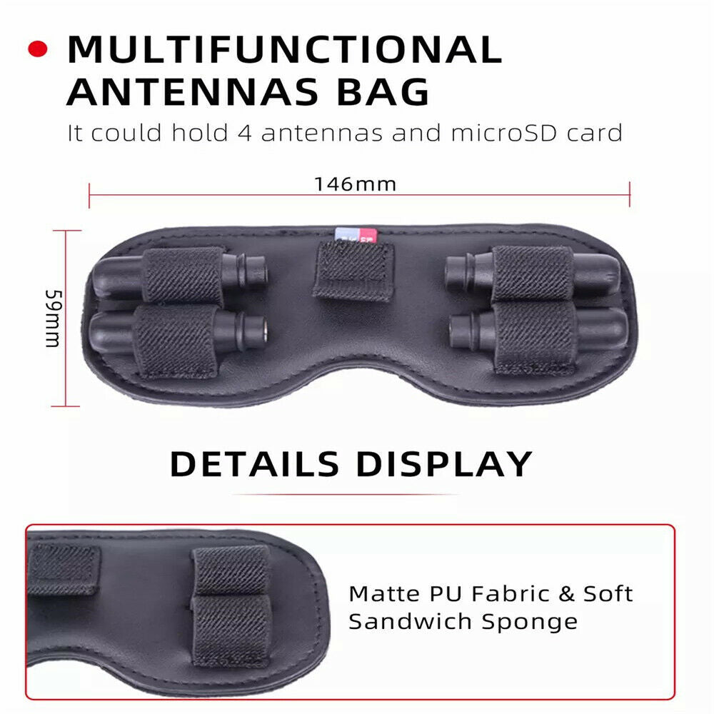 Protective Cover for DJI FPV Combo GogglesV2 Sunshade Pad Antenna Storage Holder