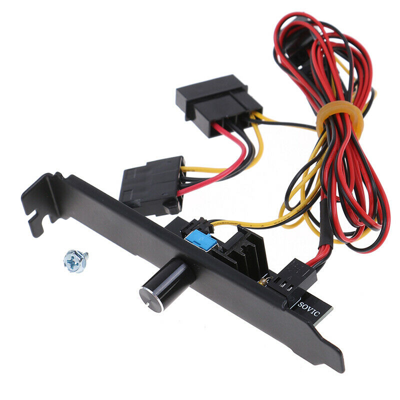 1Pc 3 Channels PC Cooler Cooling Fan Speed Controller for CPU Case HDD VG.l8