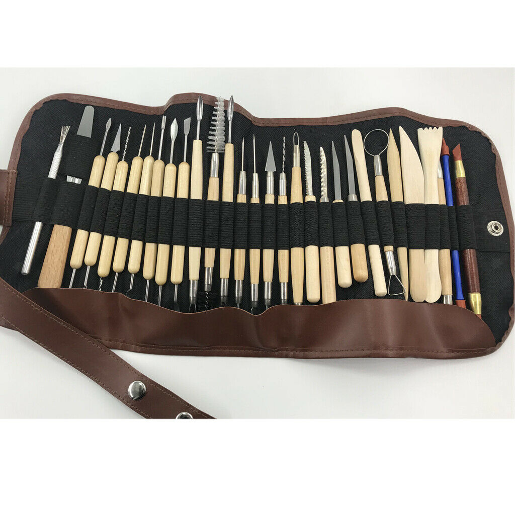 30pcs clay sculpting tools set ceramic fashion modeling kit for beginners