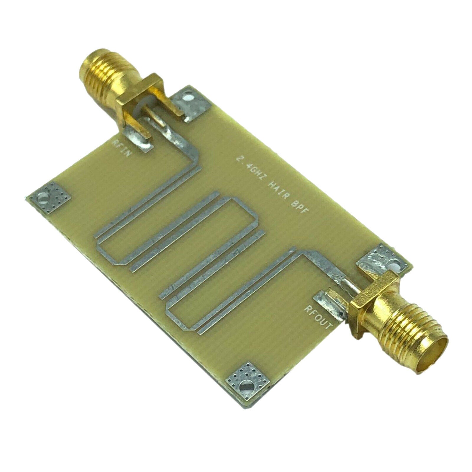 Copper 2.4GHZ Microstrip Bandpass Filter Replace Accessory Practical Filter