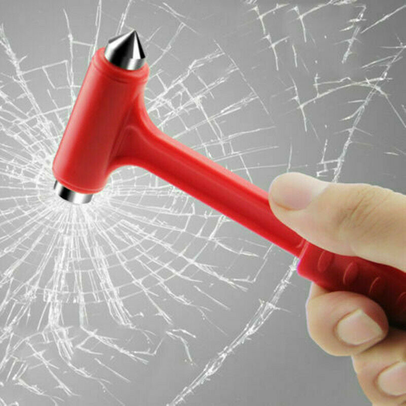 1pc Car Seat Belt Cutter Window Glass Breaker Car Rescue Tool  Car Safety Hammer