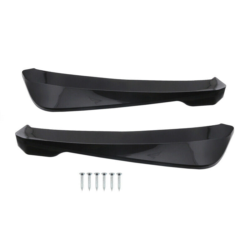 Universal Racing Car Side Skirt Rear Lip Splitter Winglet Wings Diffuser Spoiler