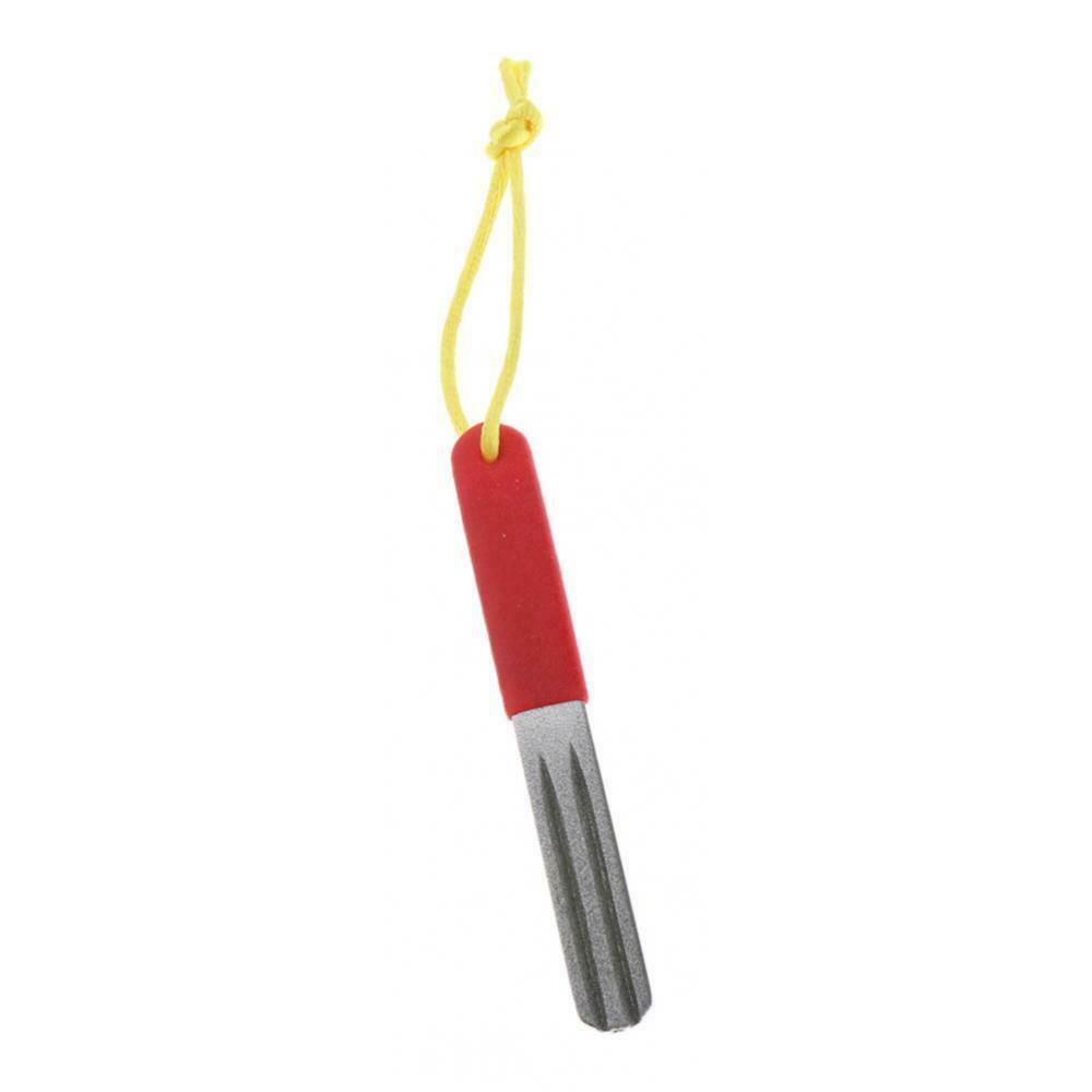 Mini Fishing Hook Sharpener Hook File with Handle Sharpening Guides 10cm