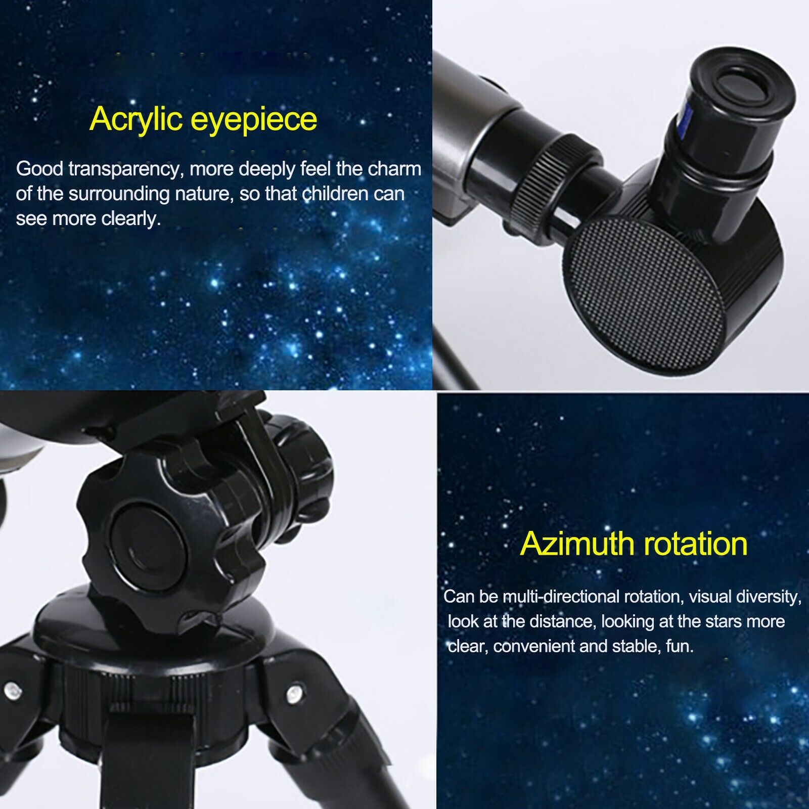 Child Science Education Astronomical Telescope Toys High-Powered Monocular
