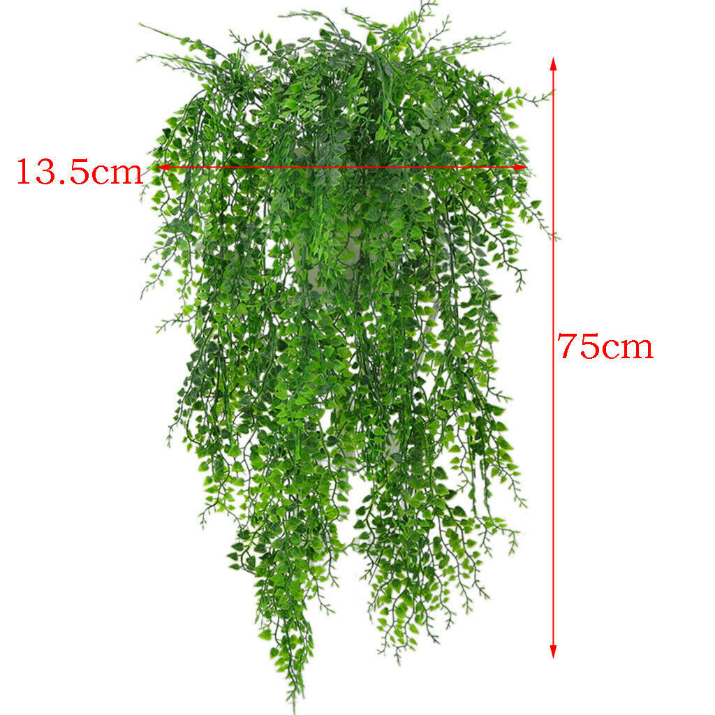 Artificial Plant Vine Lifelike Hanging Plant for Wedding Party Balcony Decor