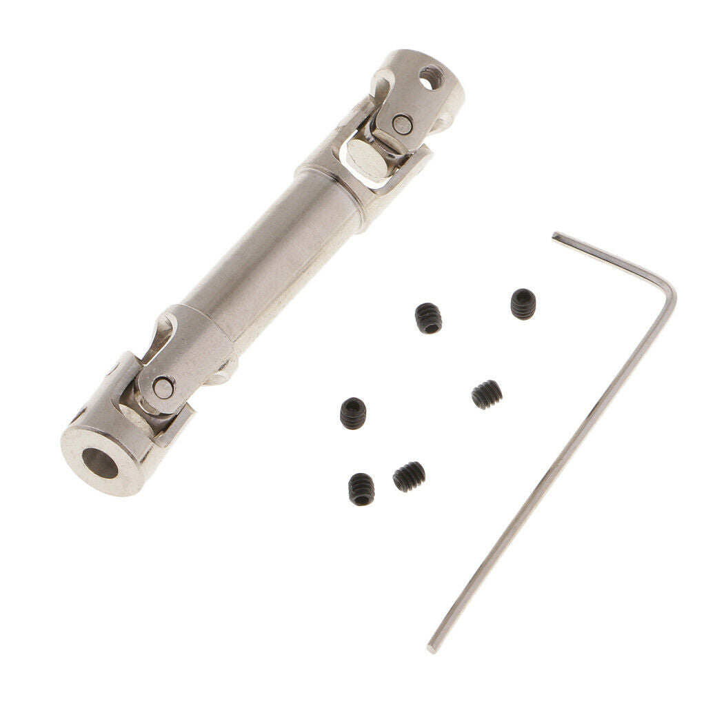 3x3mm Steel Crawler Drive Shaft CVD for 1/10 RC Car SCX10 CC01 / D90 Car Truck