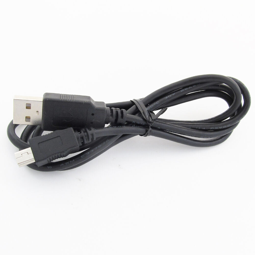 5x 1M/3.3FT USB 2.0 A Male to Mini 5pin B Male 28AWG Copper Data Charging Cable