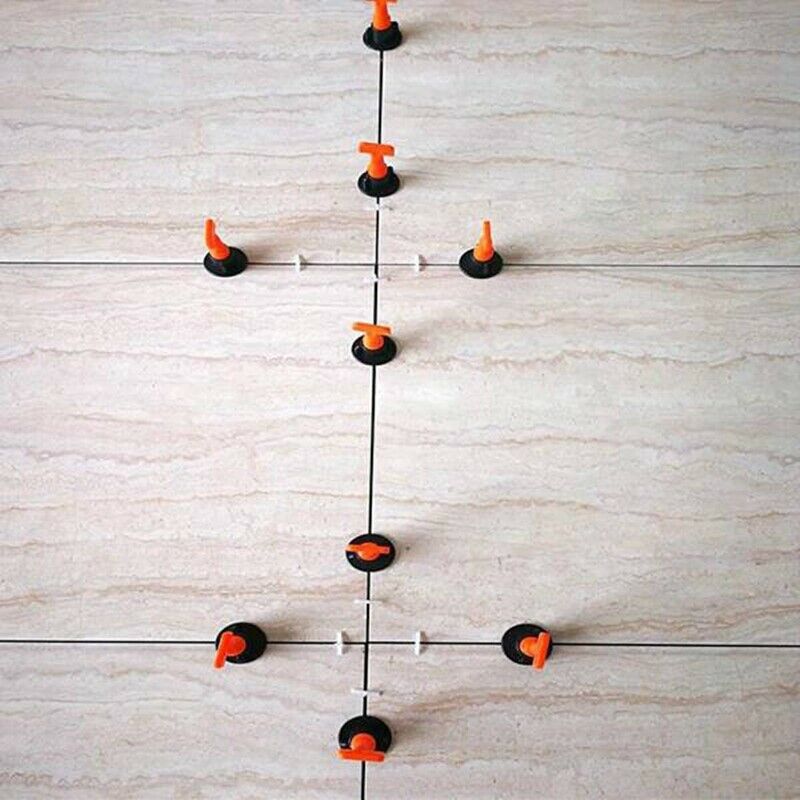 101Pcs 1.5mm Tool Resuable Anti-Lippage Locator Tool Ceramic Brick Floor and WS2