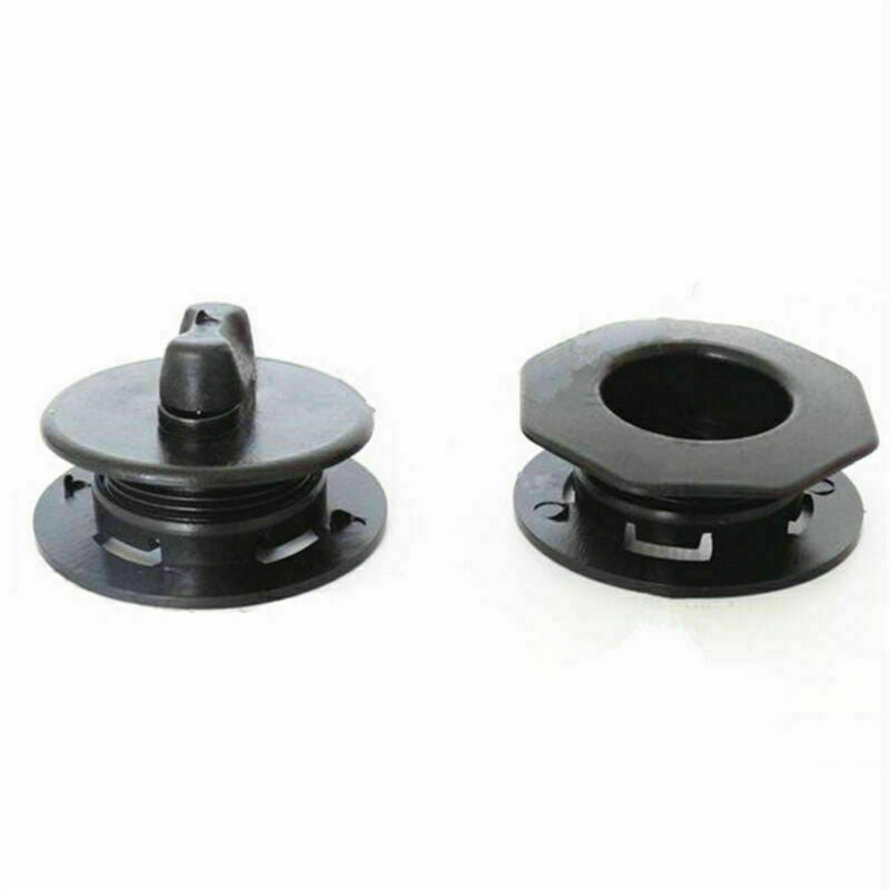 Black Premium Car Mat Carpet Clips Fixing Grips Clamps Floor Holders Sleeves