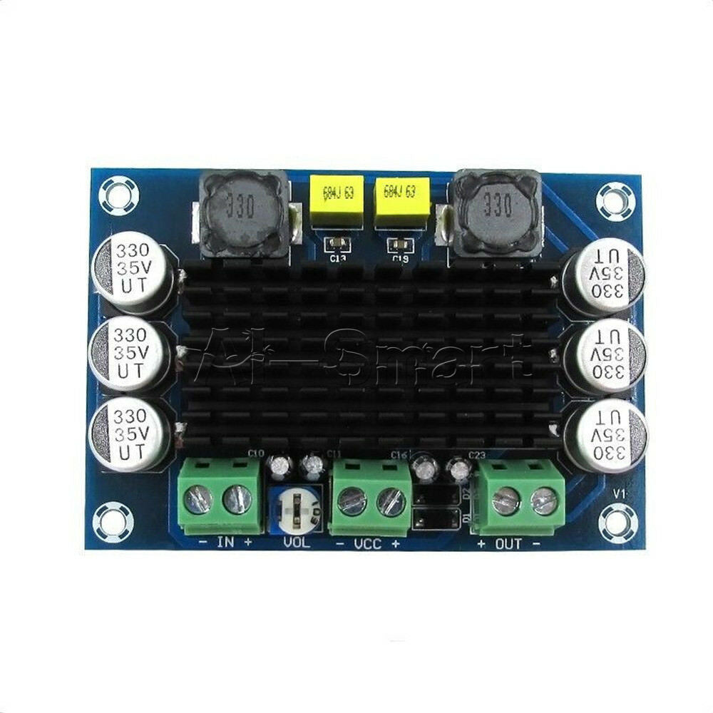 TPA3116DA DC 12V 24V 100W Mono Channel Digital Power Audio Amplifier Board
