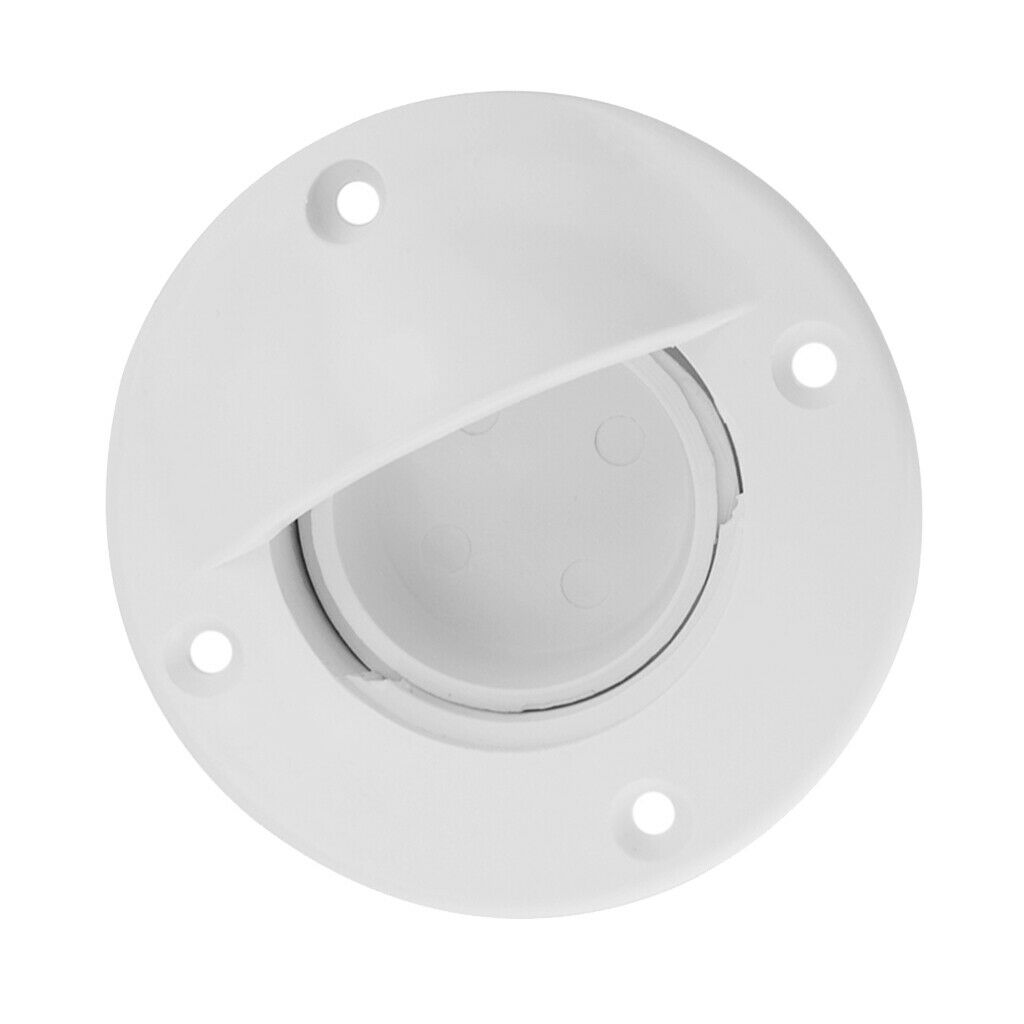 4x boat floor drain floor passage nylon Φ 90mm passage, UV resistant,