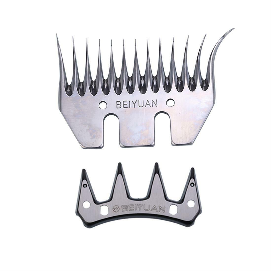13T BEIYUAN Curly Curved Sheep Curling Cutter Blade Clipper Shearing Goat Alpaca