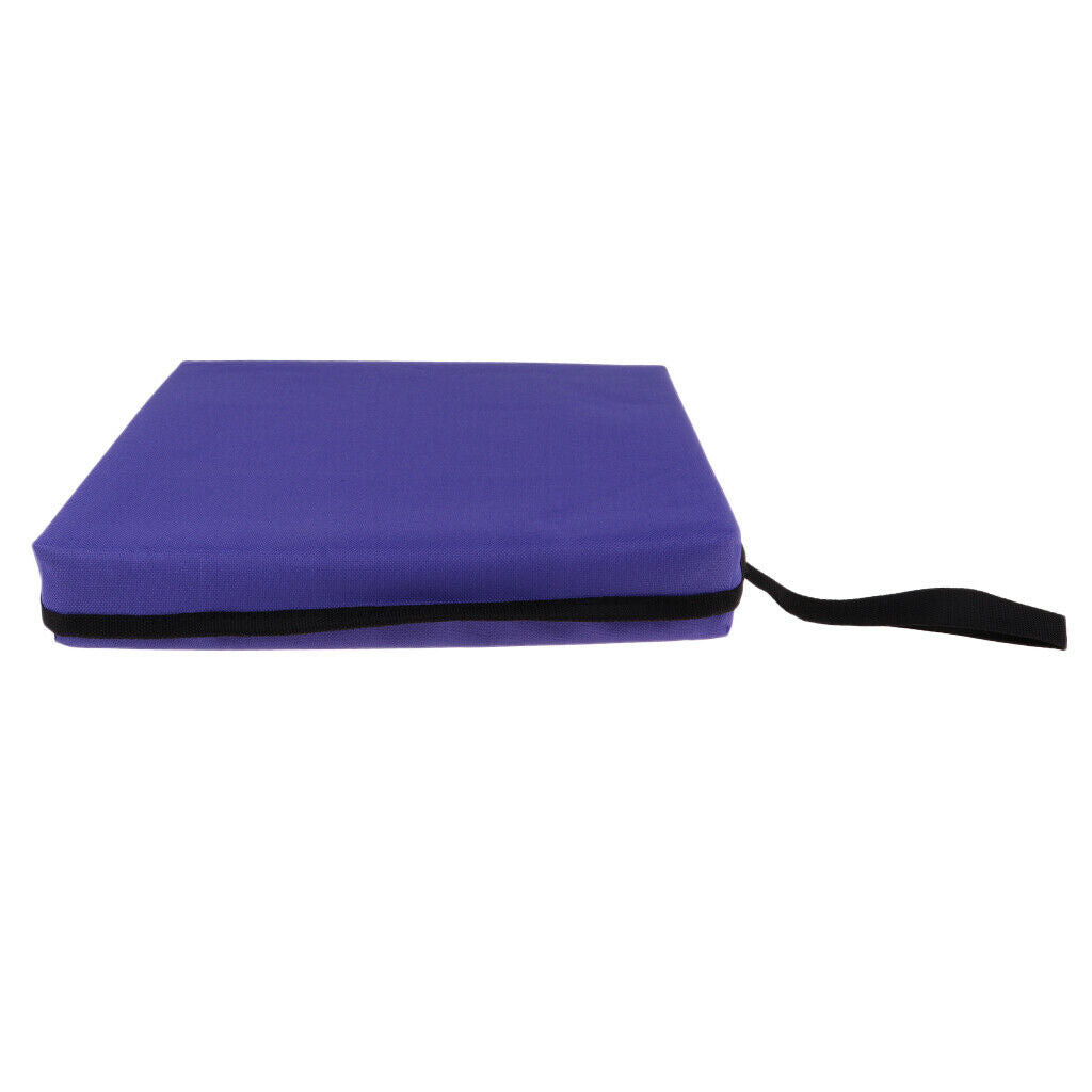 Outdoor Hiking Camping Stadium Seat Cushion Pad Mat for Beach Chair Purple
