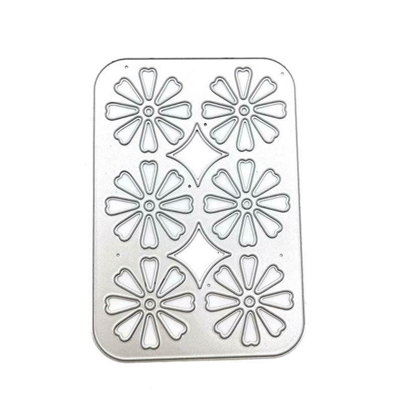 Gear Flower Metal Cutting Dies Stencils DIY Scrapbooking Album Paper Card Mold