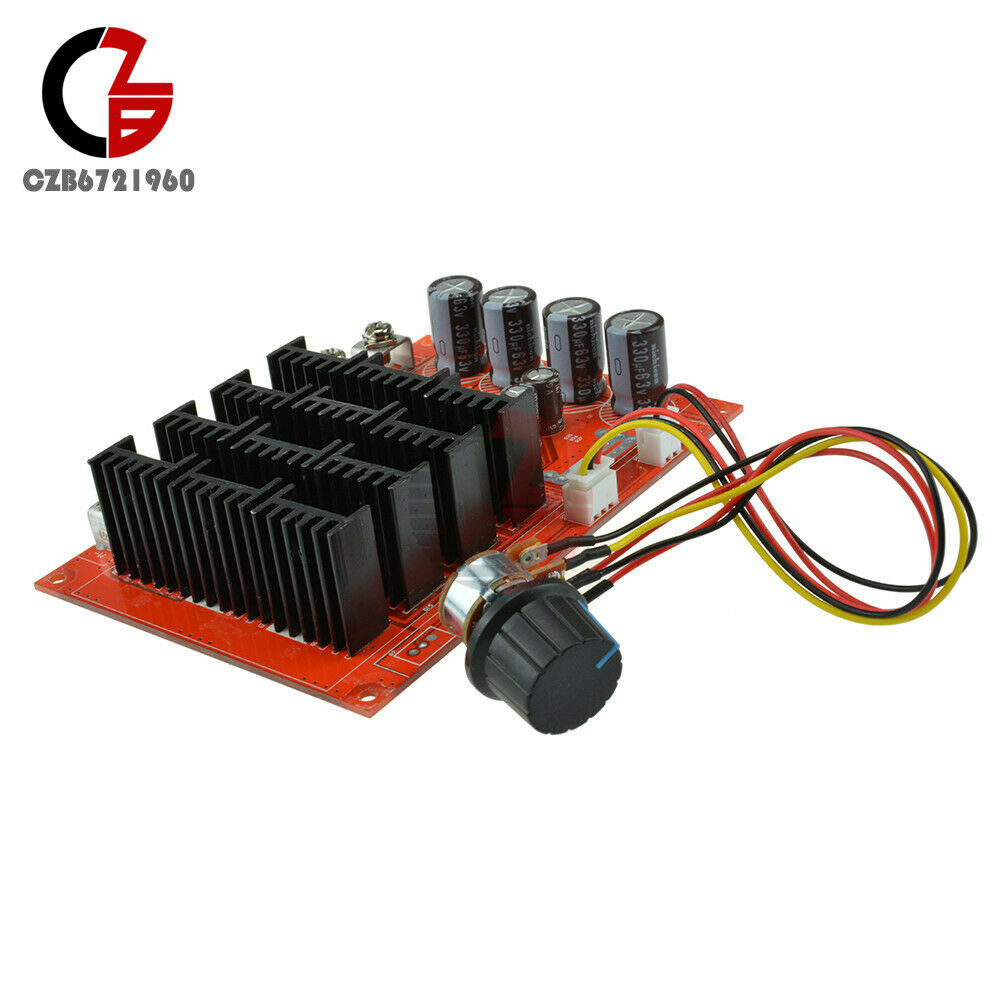 60A 3000W Motor Speed Fan Control PWM HHO RC Controller DC 10-50V 12V 24V 48V