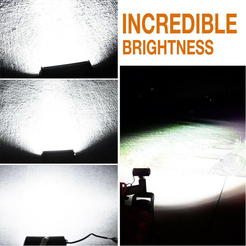 7 Inch 120W Combo Led Light Bars Spot Flood Beam for Work Driving Offroad BoatA9