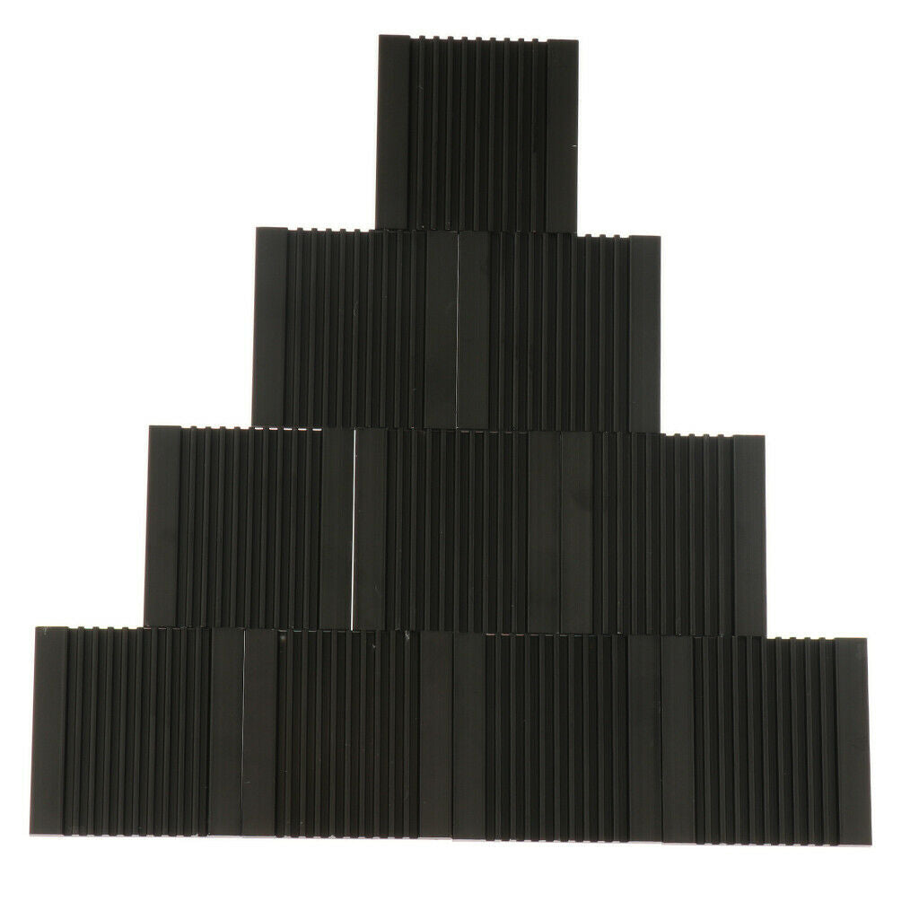 Aluminum Heat-Sink Set Amplifier Heatsink Module Radiator Cooling Fin for