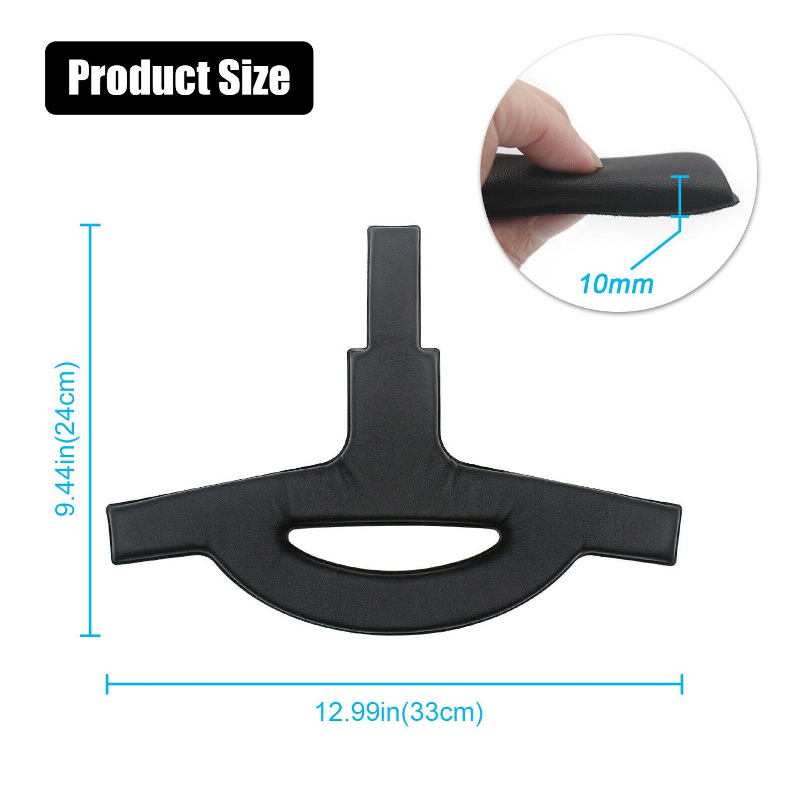 Fixing Head Strap Pad Leather Non-slip Head Strap For HTC Vive Replacement