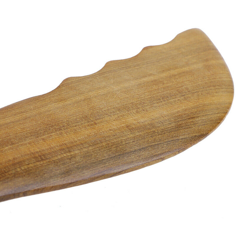 Wooden Gua-Sha Scraping Massage Board Trigger Stick Point Massager Acupunct DD