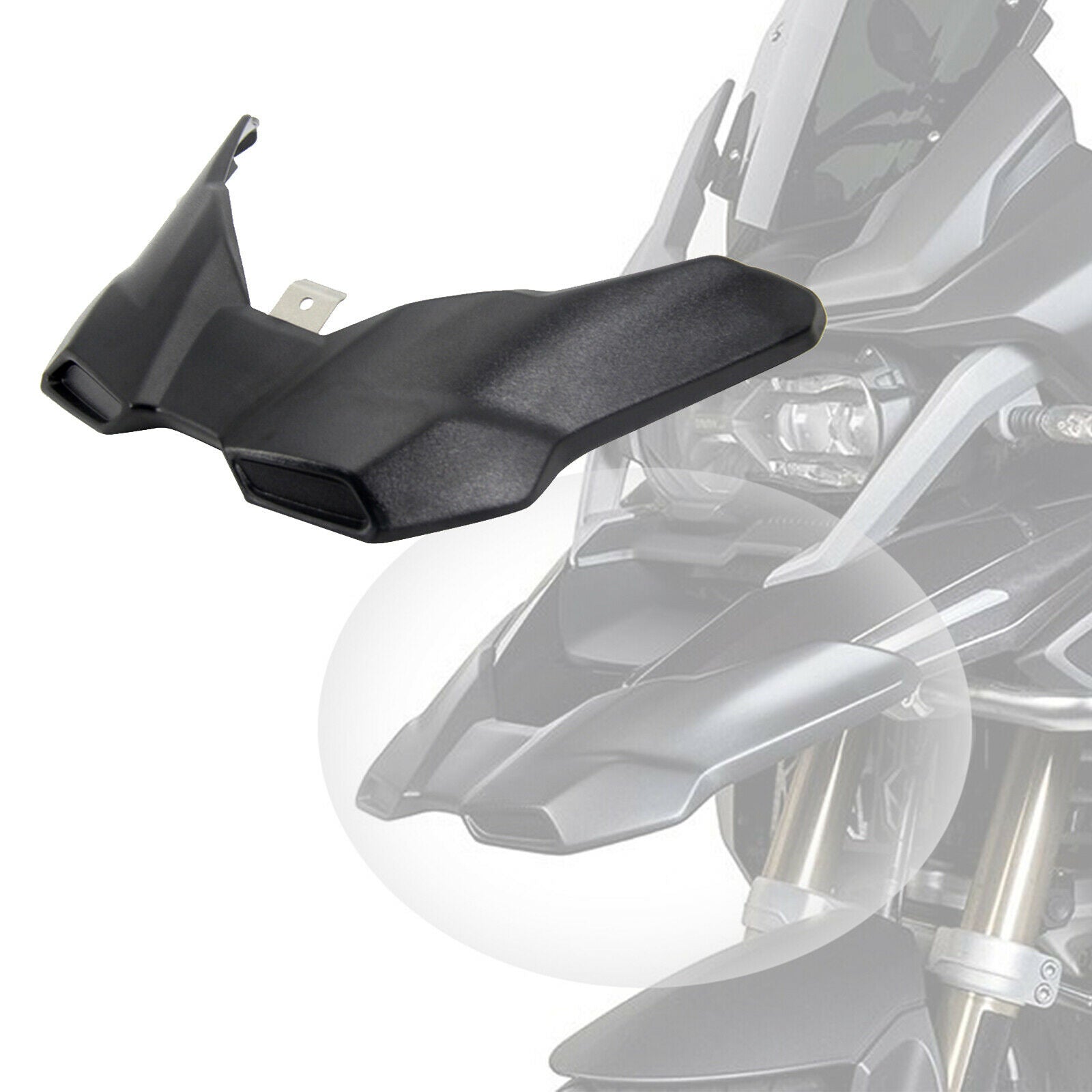 1x Motorcycle Front Fender Extension Wheel Cover for BMW R1200GS R1250GS LC