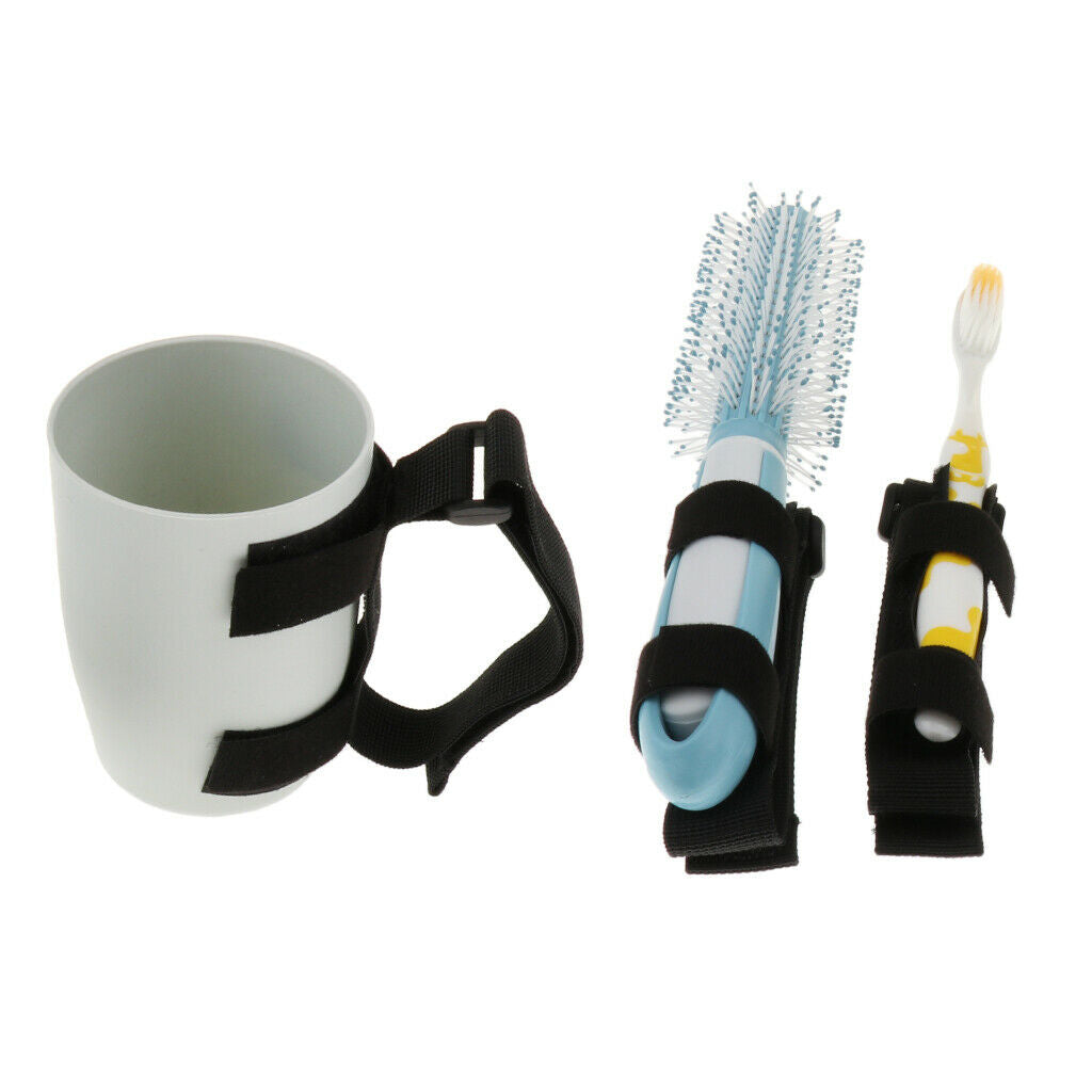 3x Toothbrush Hairbrush Comb Cup Cup For Elderly