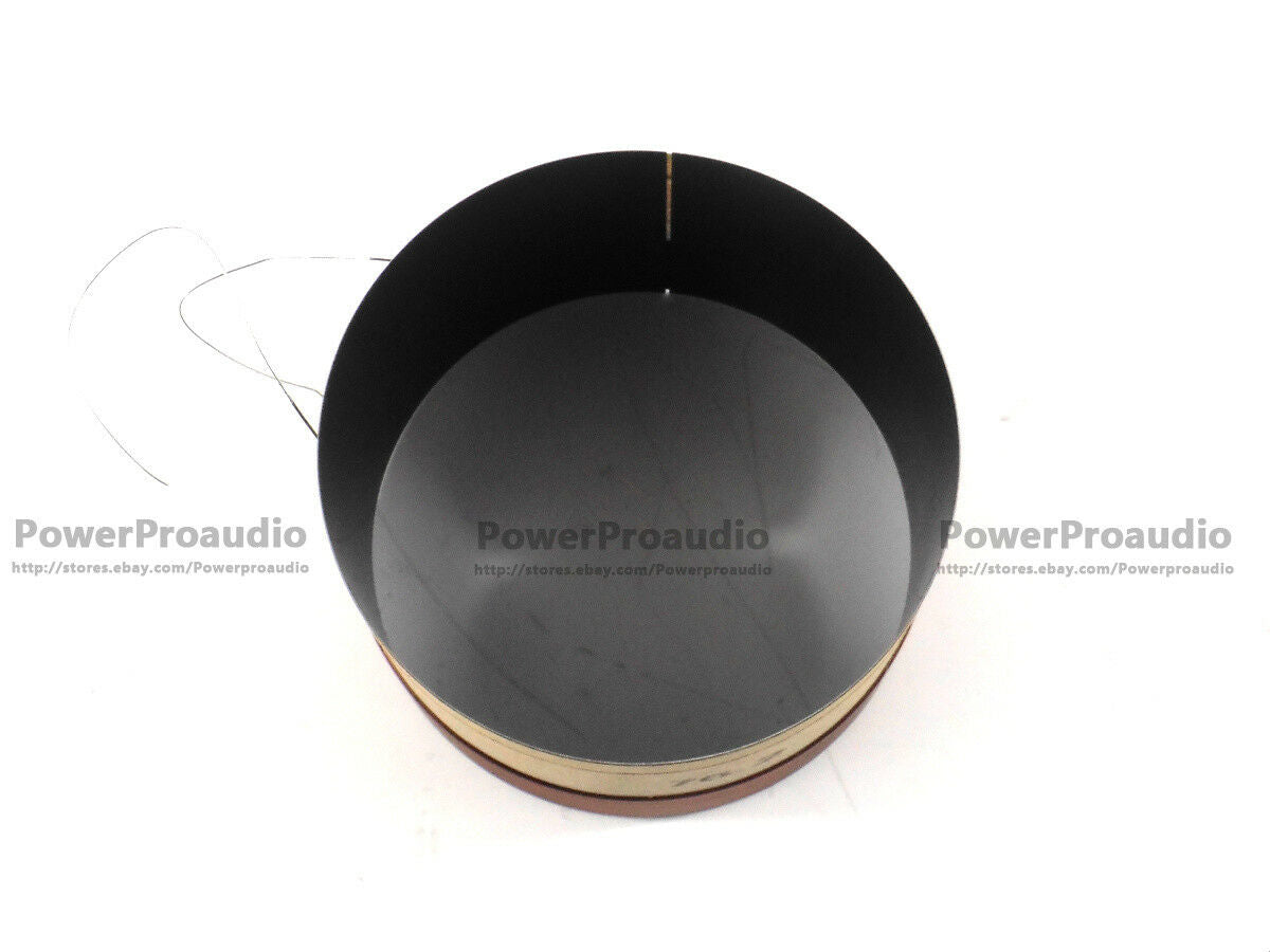 2X 76.2mm Black aluminous woofer Bass loudspeaker speaker 8ohm voice coil