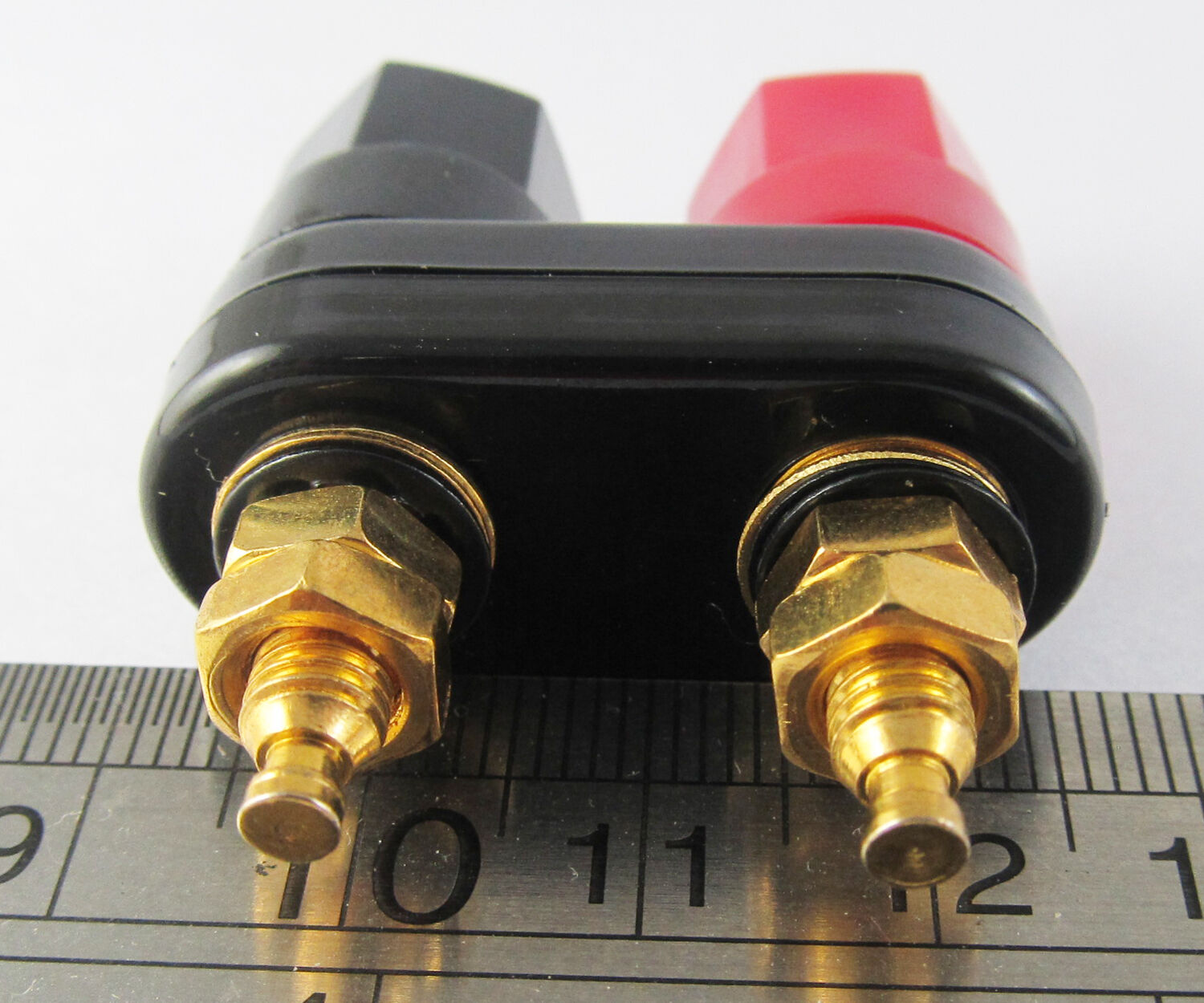 2pcs Dual Insulated Binding Post 4mm Banana Jack 41x34mm