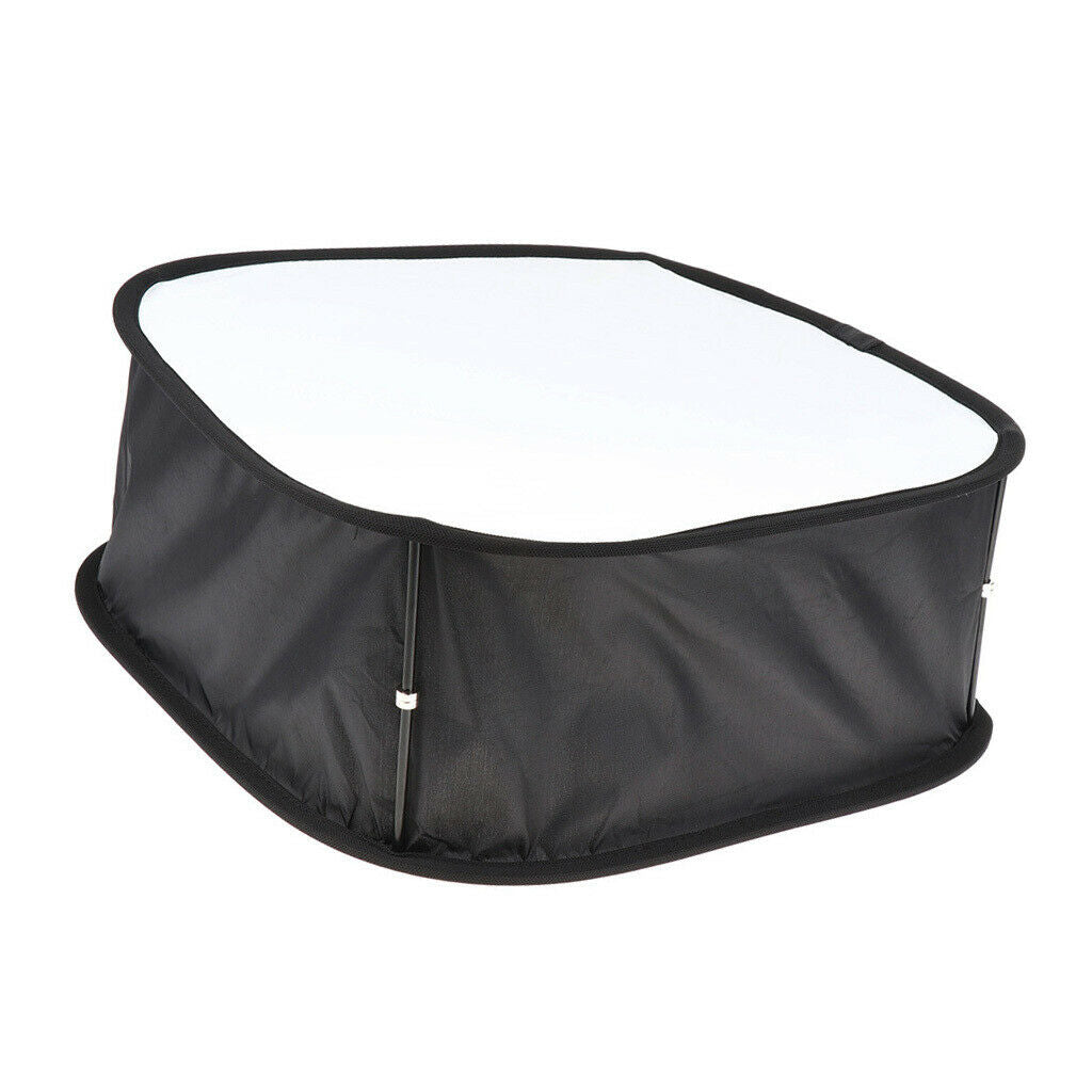 Collapsible Soft Box Diffuser Portable LED Light Panel Foldable Softbox,