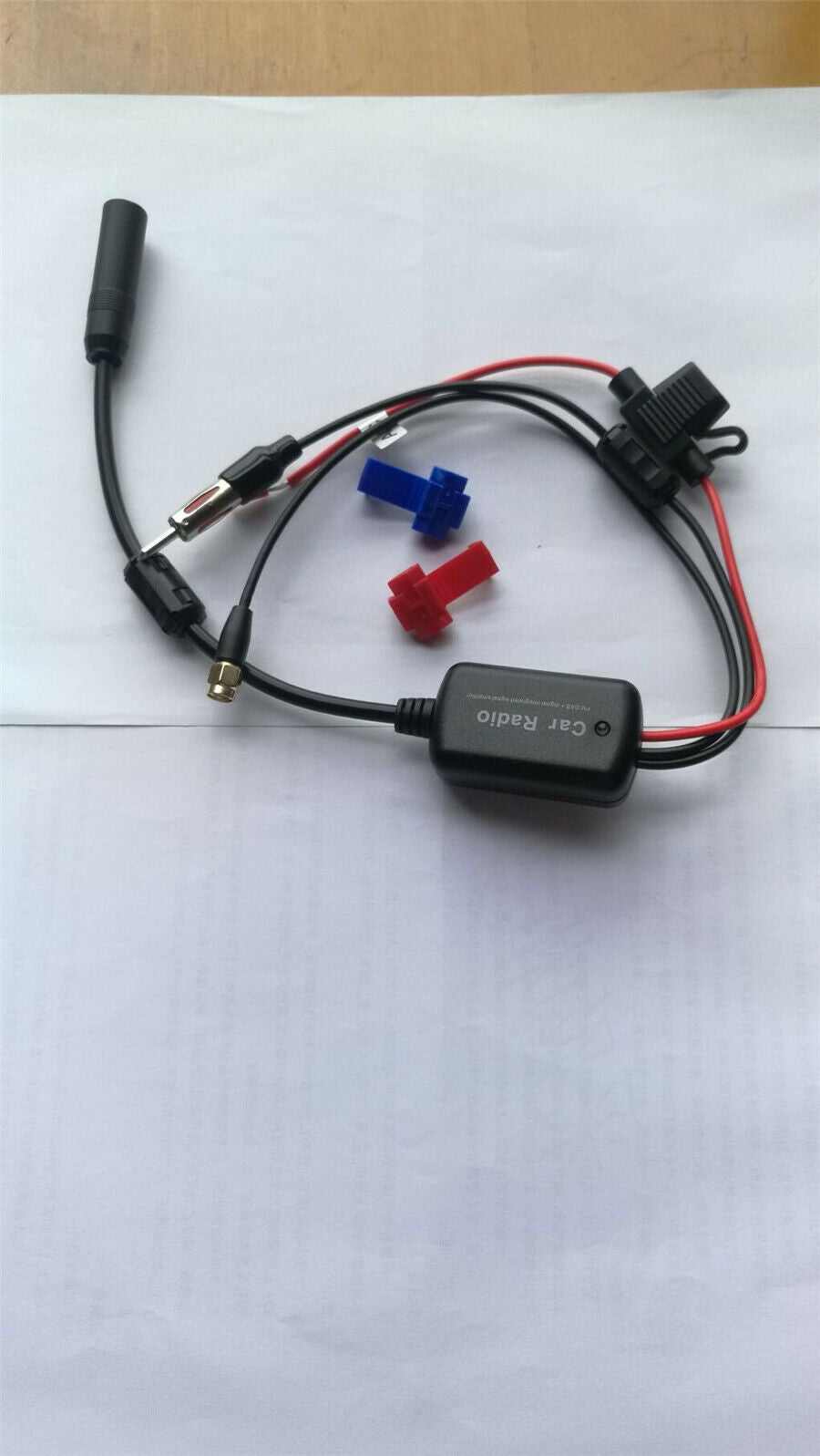 1 PC Stable Sensitive FM+DAB AMPLIFIER BOOSTER 12V-24V Car Truck Stereo Antenna