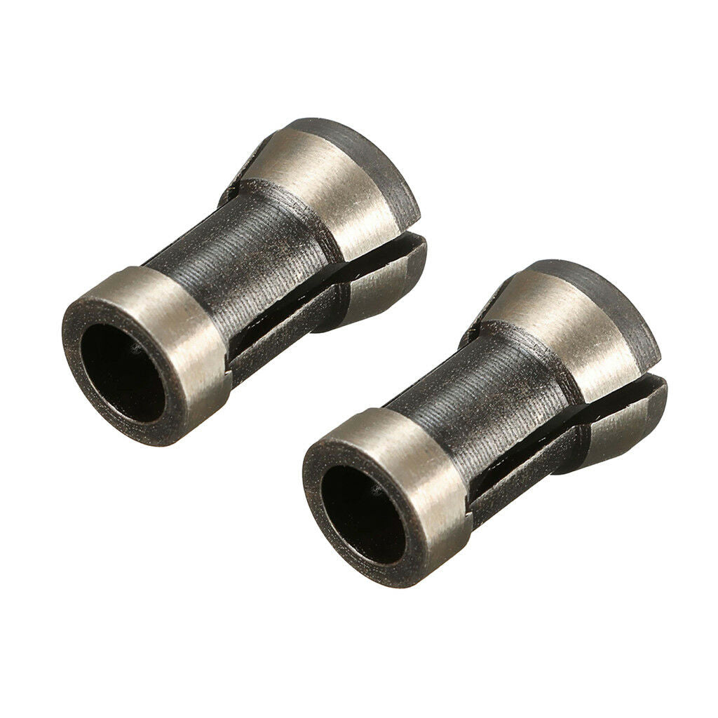 2x 1/4" Collet Chuck Engraving Trimming Machine Trimmer for Bakelite Milling