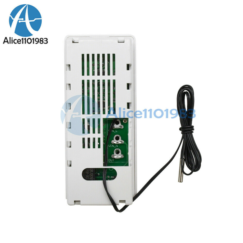 AC110-220V 2500W Intelligent Electric Heating Thermostat Infrared Remote Control