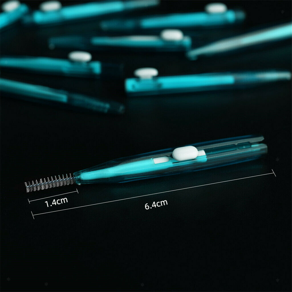 10x Interdental Brush Cleaner  Brush Between Teeth Removes Food Debris