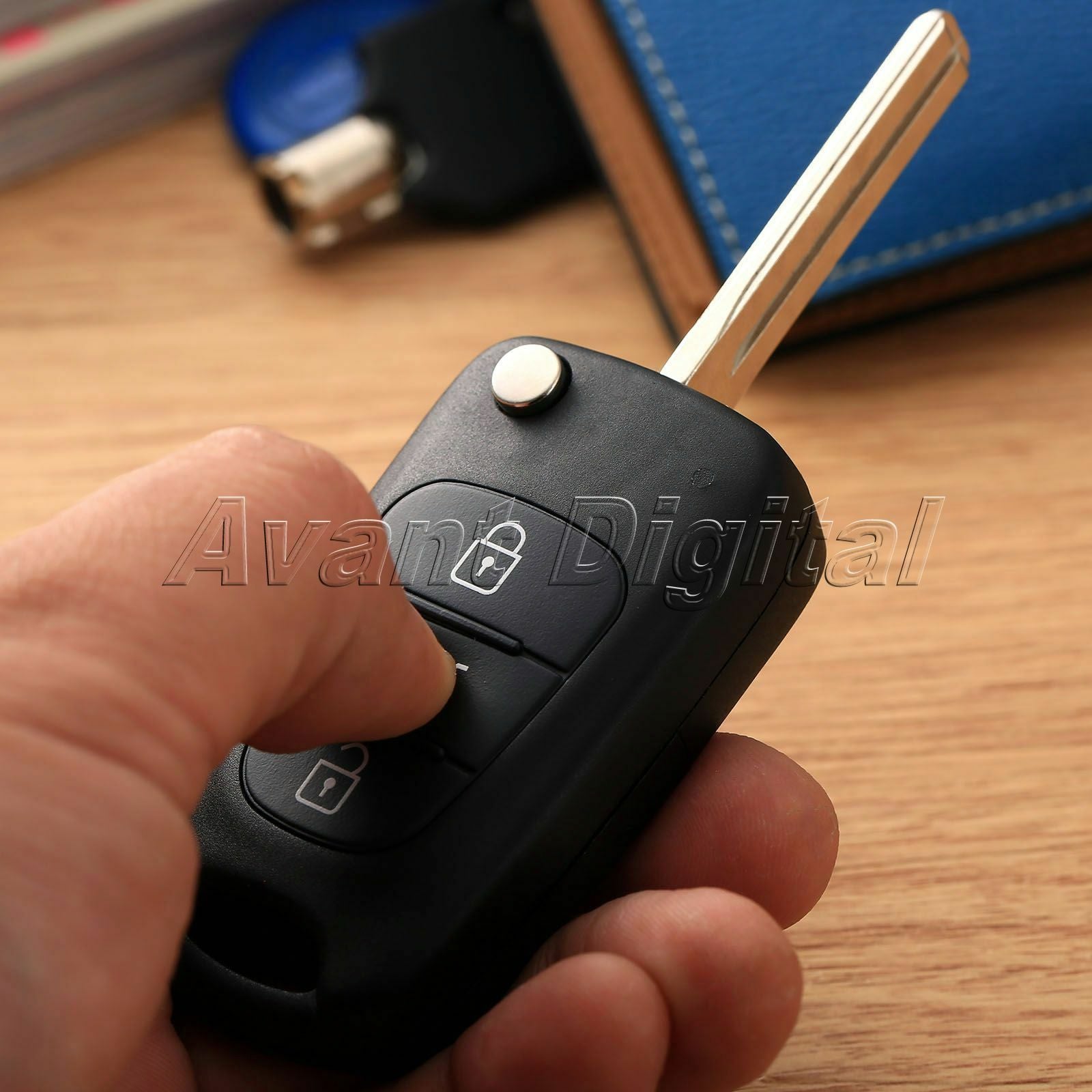 Remote Flip Folding Key Shell Case Cover 3 buttons For Hyundai I20 I30 IX35 I35