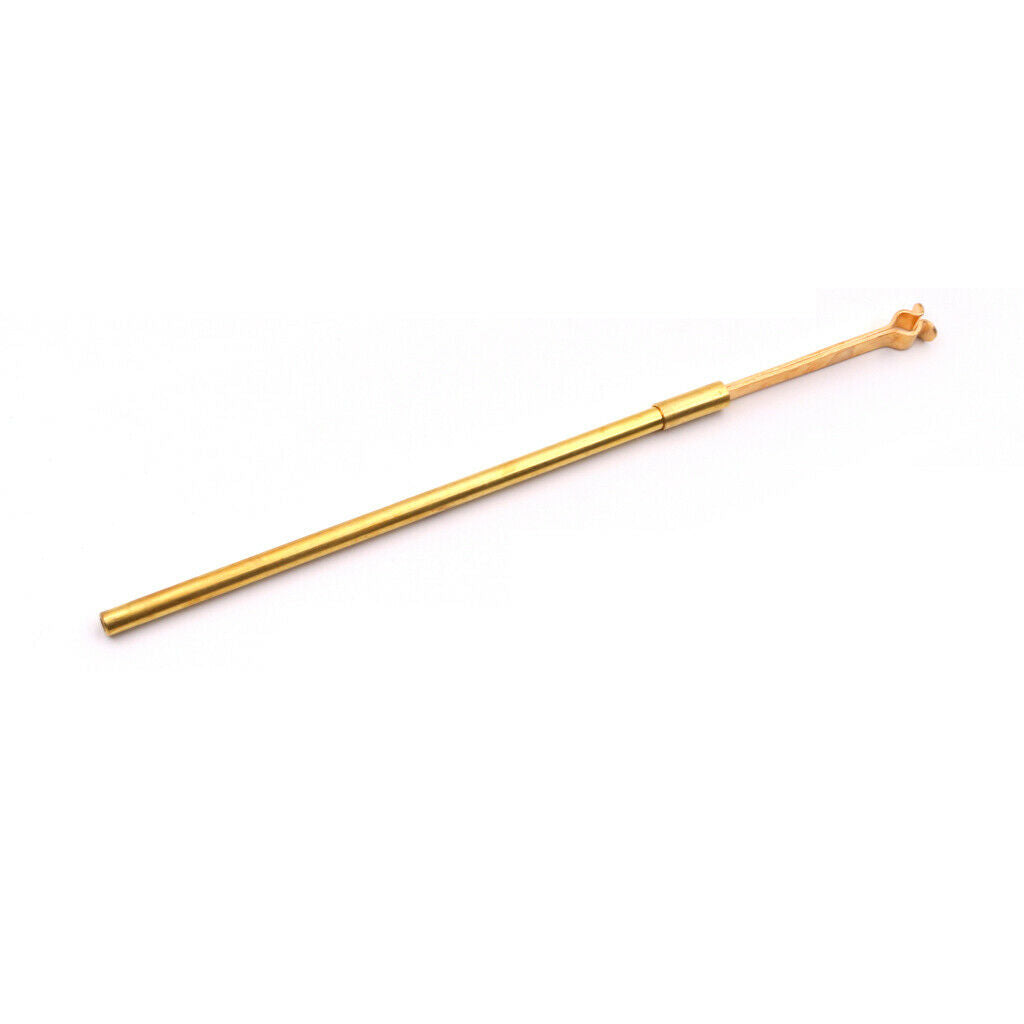1 set violin fiddle tools brass sound post gauge & retriever clip &