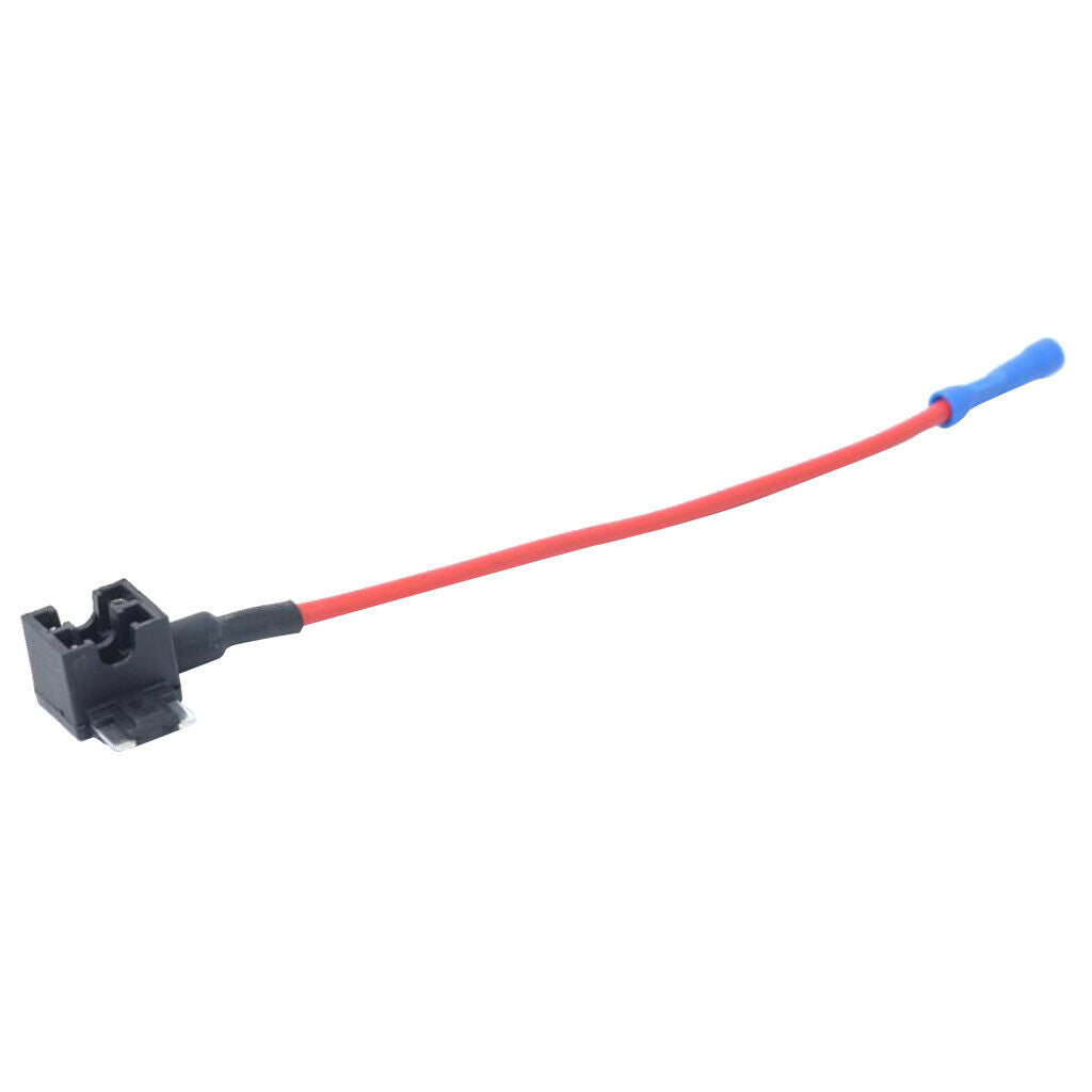 10 Pieces 15Amp Mini Blade Fuses with Add-a-circuit Low Profile Fuse Holders
